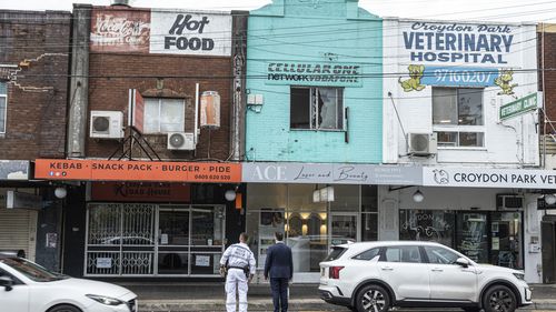 克罗伊登公园夜间枪击事件的后果。克罗伊登公园。