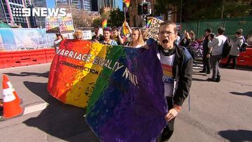 Same-sex marriage rally hits Sydney streets