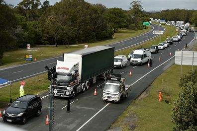 Queensland border reopening.