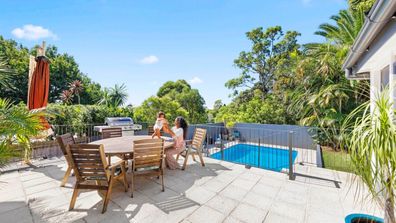 Swimming pool family owners backyard listing Domain Sydney