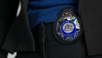 The badge of the Australian Federal Police.