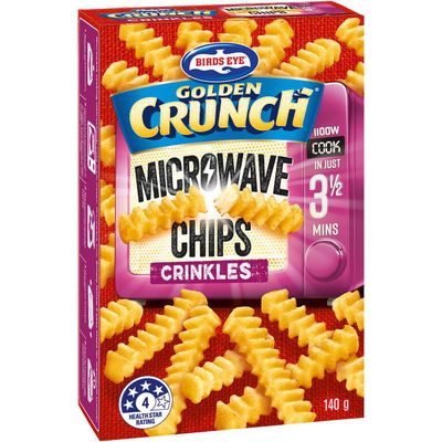 Birds Eye Microwave Chips Crinkle - 235 kcal