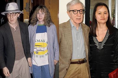 Woody Allen and Mia Farrow<br />