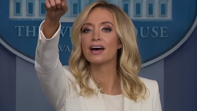 Kayleigh McEnany White House Briefing hand raised