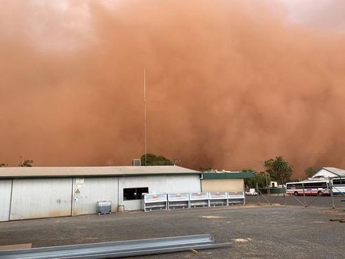 Inland New South Wales had a scorching hot day, with temperatures in the high 30s early 40s.