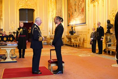 Lewis Hamilton and Prince Charles 