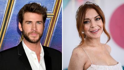 Liam Hemsworth, Lindsay Lohan