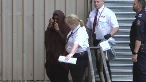 The nursing student denies being a member of the group. Picture: 9NEWS