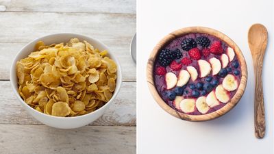<strong>A bowl of cornflakes or an acai bowl?</strong>