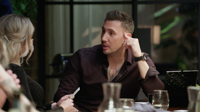 Melinda and Layton clash over their feelings during final Dinner Party on MAFS 2023