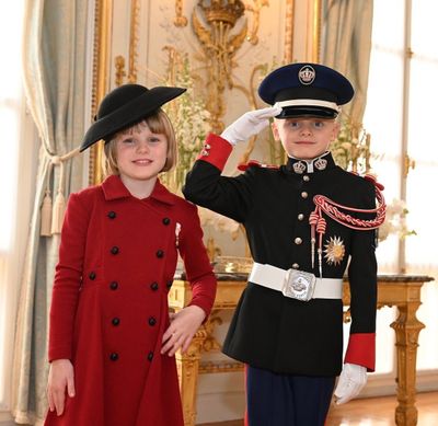 Prince Jacques and Princess Gabriella celebrate Monaco's National Day