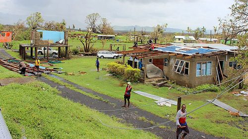 Cyclone Zena moves towards Fiji as disastrous floods claim  two lives 