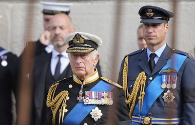 King Charles and Prince William mourn the loss of Queen Elizabeth