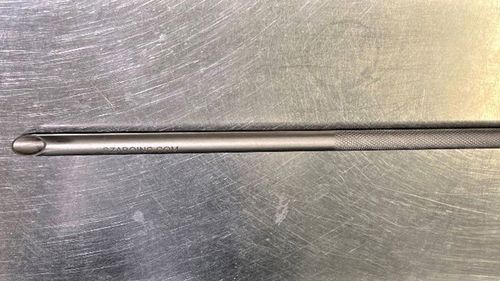 This "vampire straw," designed as an inconspicuous self-defence weapon, was confiscated at Boston's Logan Airport on April 23, according to TSA New England.