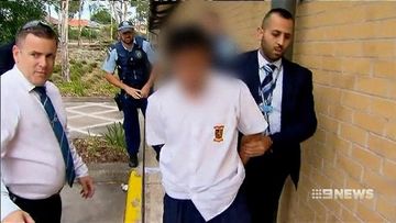 Teenager arrested following triple stabbing at Sydney school 