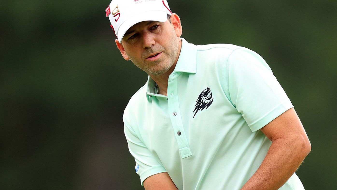 Sergio Garcia shot 74 in the opening round of the Masters.