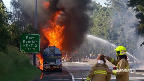 Northbound lanes of the M1 have reopened. Southbound remain closed.