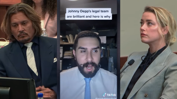 Criminal defence lawyer Jahan Kalantar gained a huge following on TikTok when he posted daily insights during the Johnny Depp and Amber Heard trial.