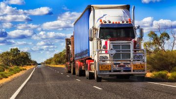 Women truck drivers Lyndal Denny