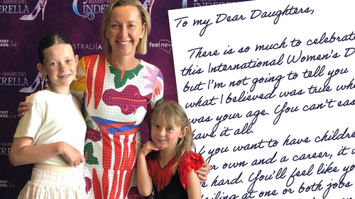 Deborah Knight shares a letter to her children on International Women's Day.