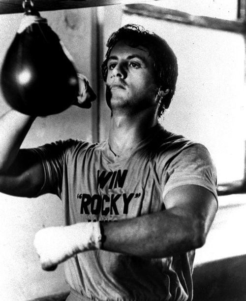 Sylvester Stallone in 1976's "Rocky", directed by John G. Avildsen. (AAP)
