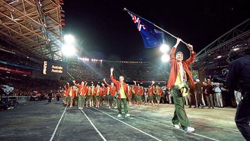 The 2000 Sydney Olympic Games opening ceremony - the last Olympics to be held in Australia. 