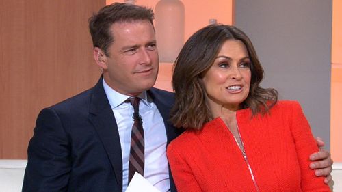 Karl Stefanovic and Lisa Wilkinson. (TODAY)