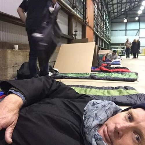 Winter chill bites bosses at annual St Vinnies CEO Sleepout