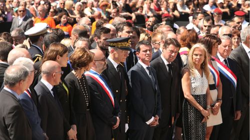 French Prime Minister Manuel Valls was booed while attending vigil for victims of the Nice attack. (Getty Images)