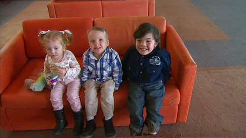 Ivy Brown, Kalten Nelson and Beau Cosgrove are set to benefit from the subsidy. (9NEWS)
