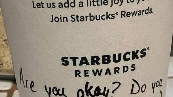 Starbucks barista message