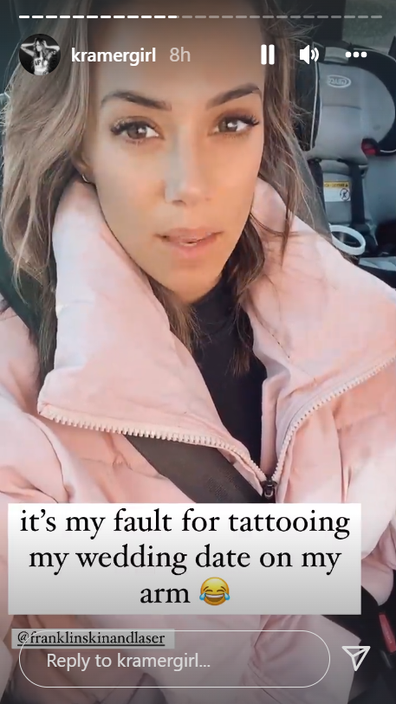 Jana Kramer reveals she's getting wedding tattoos removed after split from footballer husband Mike Caussin