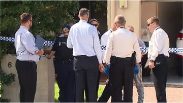 Police are searching a property in Browns plains to determine how a man wound up with critical head injuries.