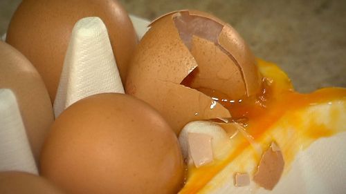 Delicate items like eggs can crack in transit.