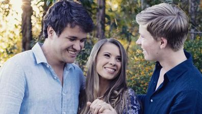 Chandler Powell, Bindi and Robert Irwin