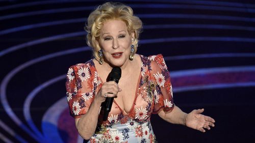 Bette Midler performing at the Oscars in February.