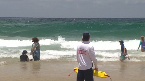 A man was rescued after getting caught in a rip at North Cronulla this morning. (9NEWS)