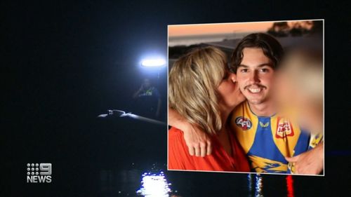 Kylie Bazzo - the mother of Eagles defender Rhett Bazzo - was lost in the Mandurah Estuary.
