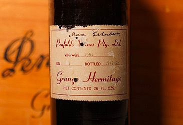 How much did Langton's sell this bottle of Penfolds Grange 1951 for at auction?