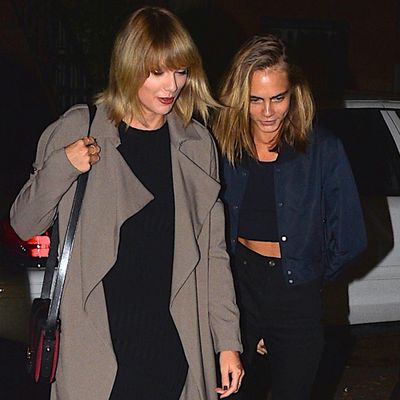 Taylor Swift and Cara Delevingne