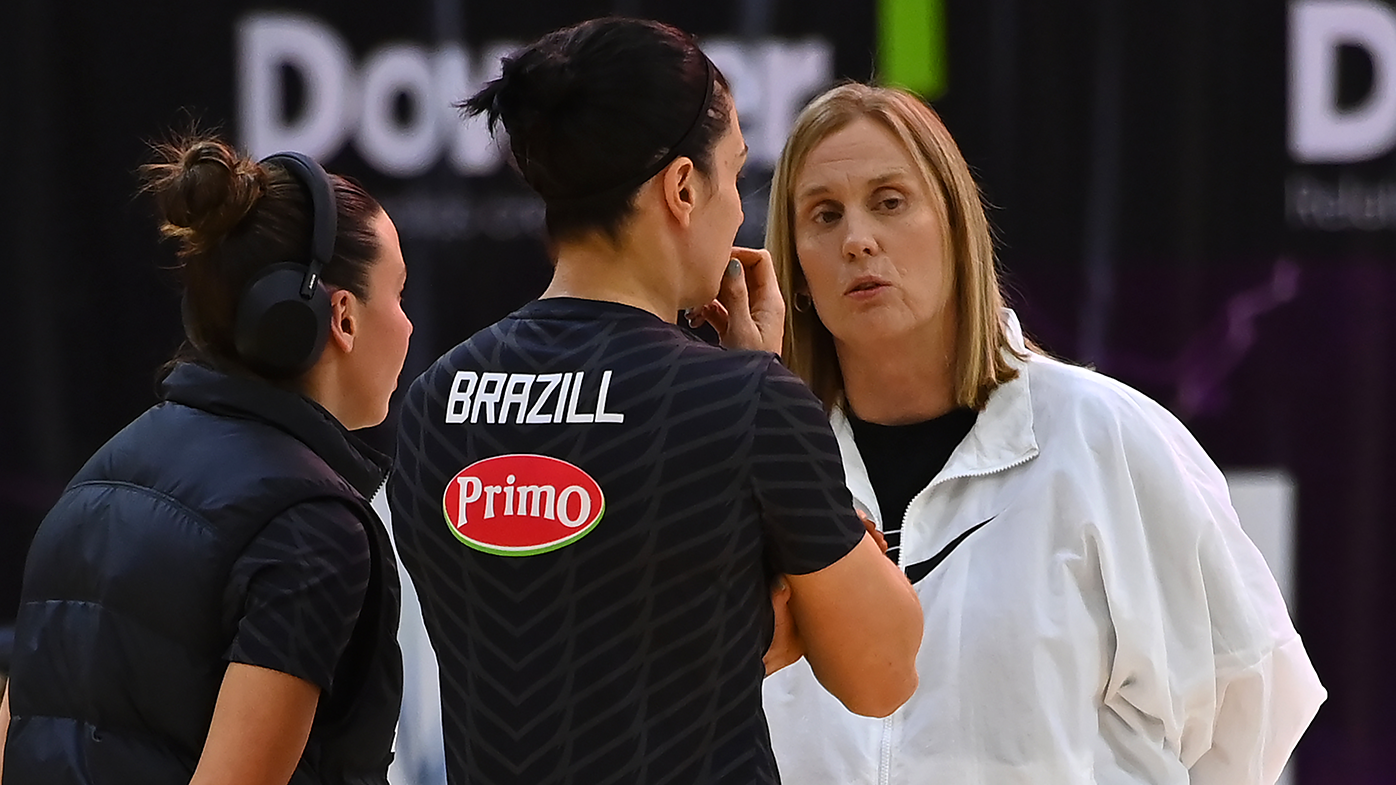 Magpies coach Nicole Richardson ahead of the round 11 Super Netball match between the Sunshine Coast Lightning and the Collingwood Magpies.