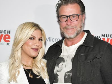 Tori spelling Beverly Hills 902010 Star with ex-husband Dean McDermott