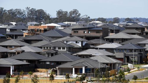 Home price growth in the capital cities has continued to slow on a quarterly basis. (AAP)