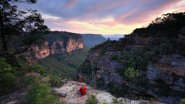 Spectacular vistas at the Blue Mountains