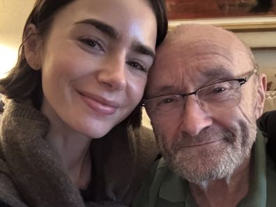 Lily Collins, Phil Collins.