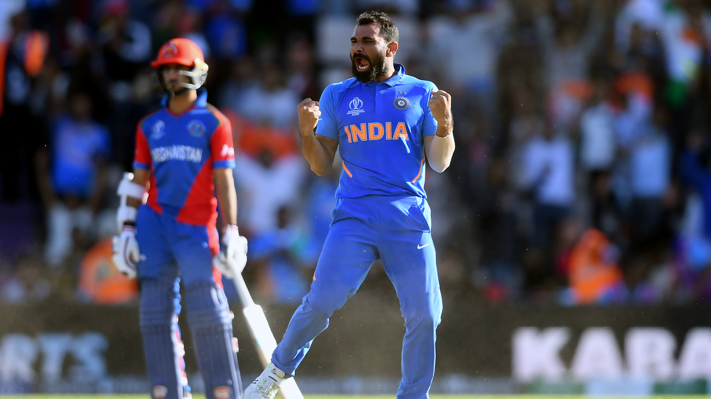 Cricket World Cup: Mohammad Shami hat-trick seals narrow India victory over  Afghanistan