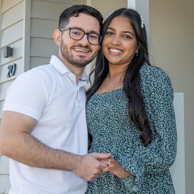 Hafsah and Rahman Mahmoud forfeited a dream honeymoon and designed a house instead