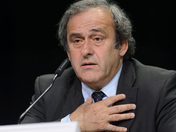UEFA president and FIFA presidential candidate Michel Platini. (AFP)