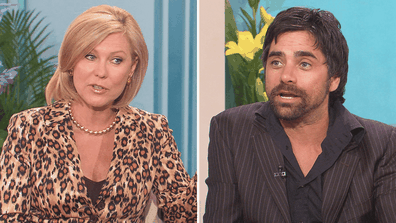 John Stamos and Kerri-Anne Kennerley 