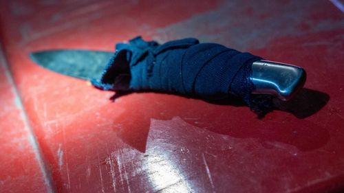 knife used in alleged sydney doctor stabbing